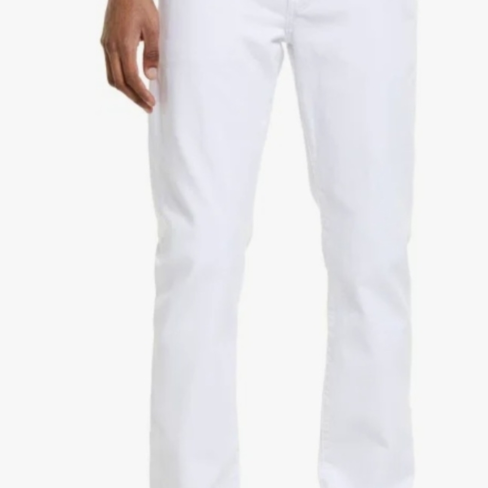 Men's White Jeans